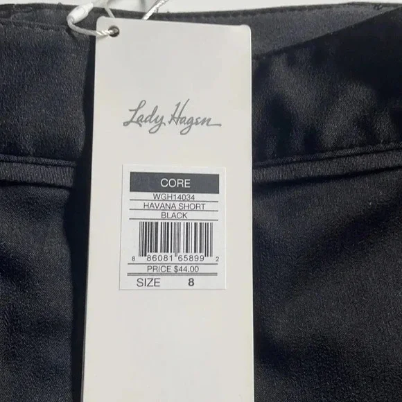 Lady Hagen black Havana golf shorts, NWT Women’s size 8 - Picture 9 of 12